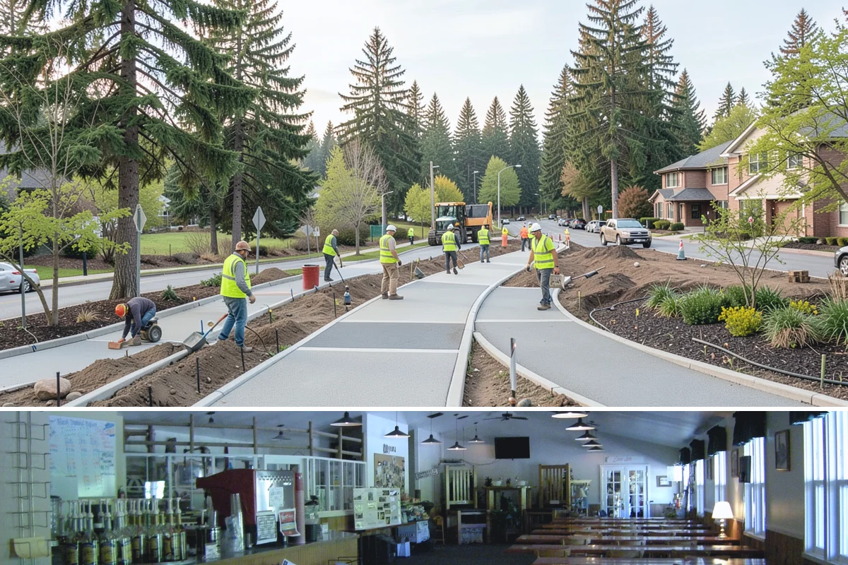 Fleet Maintenance in Black Diamond, King County, WA - Snow and storm equipment gets priority servicing ahead of winter, while mowers and sweepers are prepped in spring.