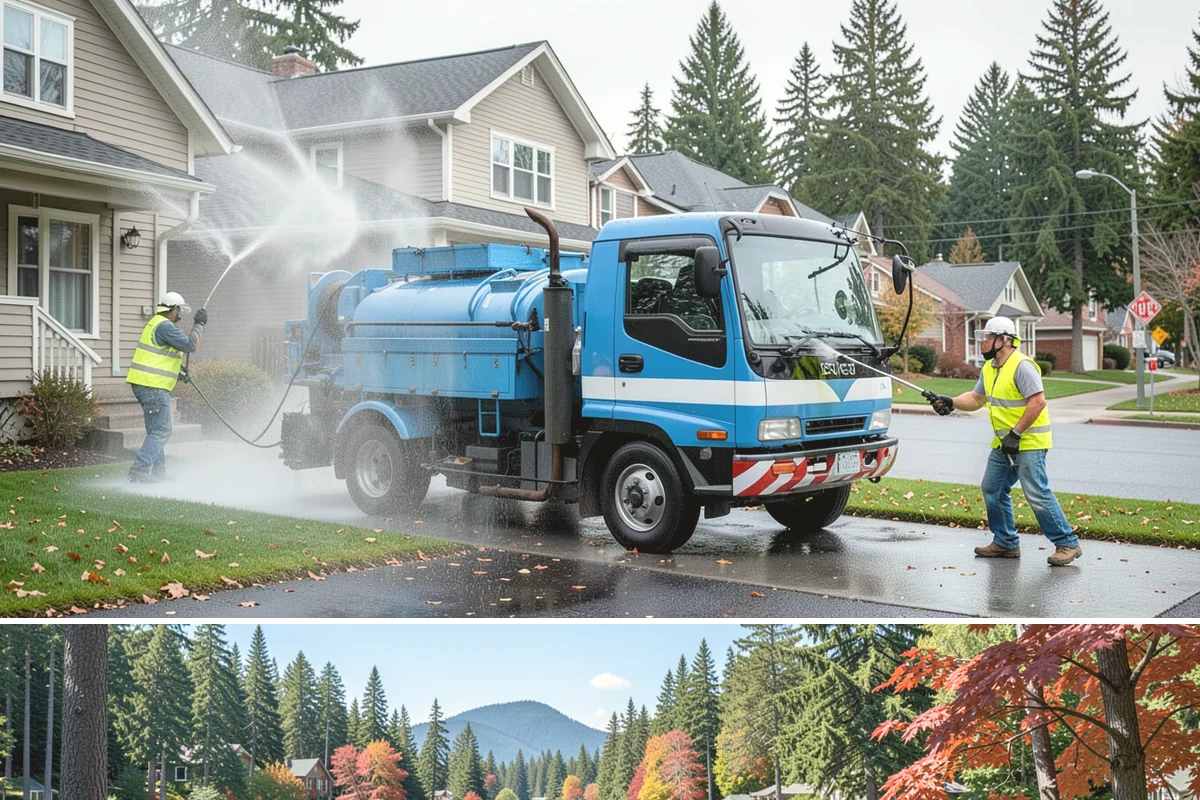 Fleet Maintenance in Covington, King County, WA - Snow and storm equipment gets priority servicing ahead of winter, while mowers and sweepers are prepped in spring.