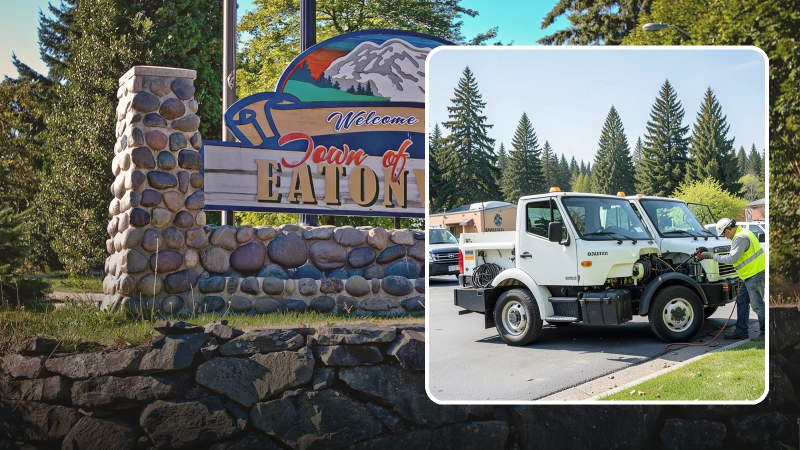Fleet Maintenance in Eatonville, Pierce County, WA - Scheduled and repair maintenance for municipal vehicle and equipment fleets.