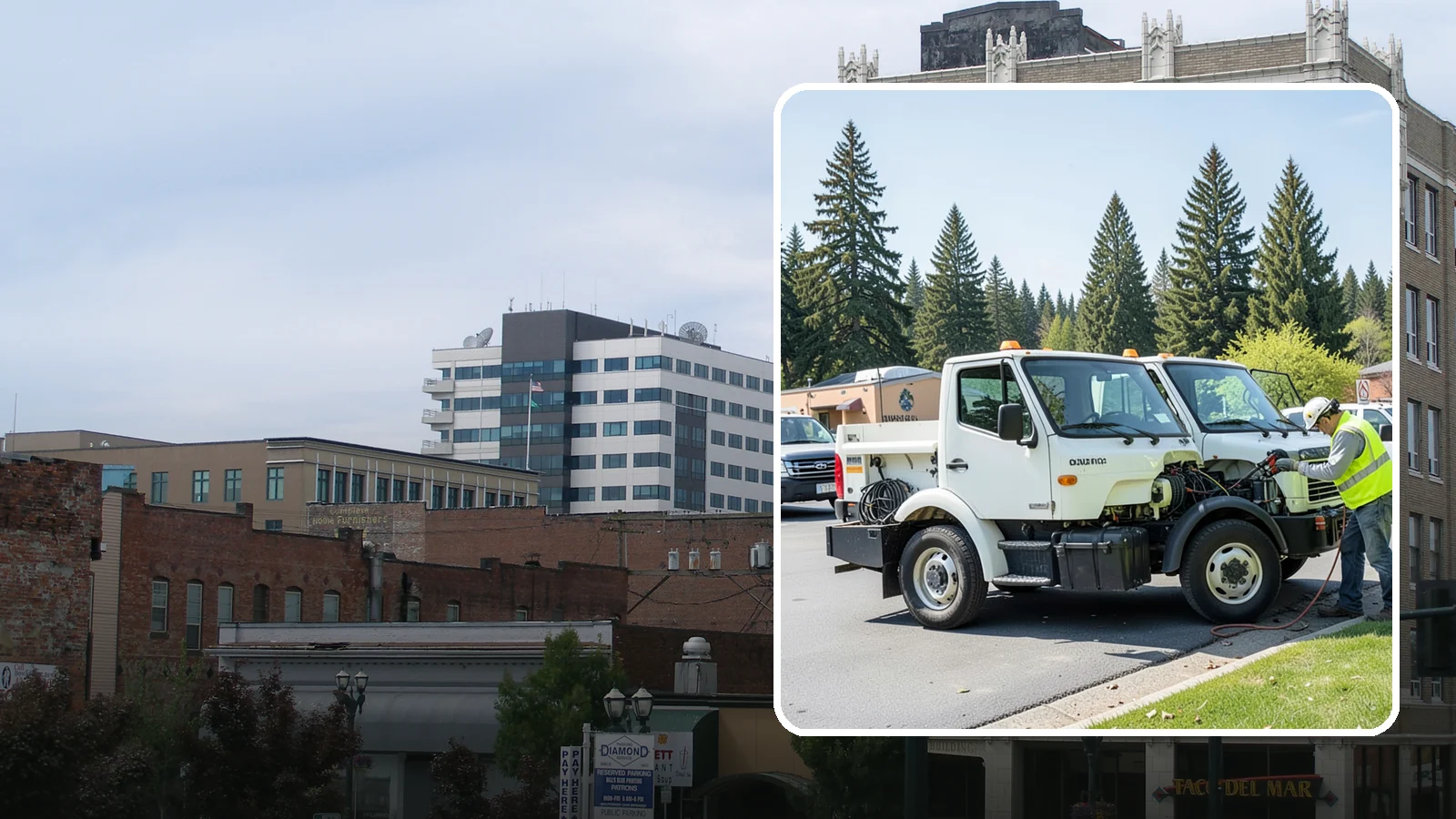Fleet Maintenance in Everett, Snohomish County, WA - Scheduled and repair maintenance for municipal vehicle and equipment fleets.