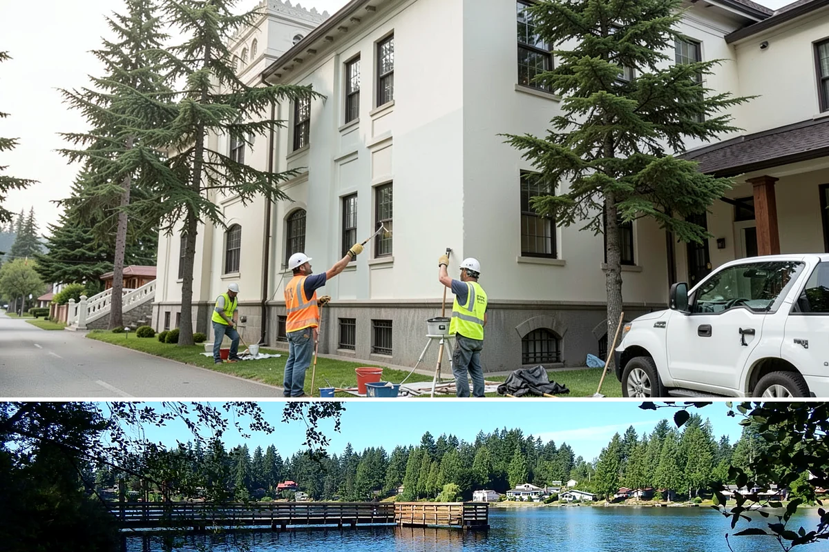 Fleet Maintenance in Federal Way, King County, WA - Snow and storm equipment gets priority servicing ahead of winter, while mowers and sweepers are prepped in spring.