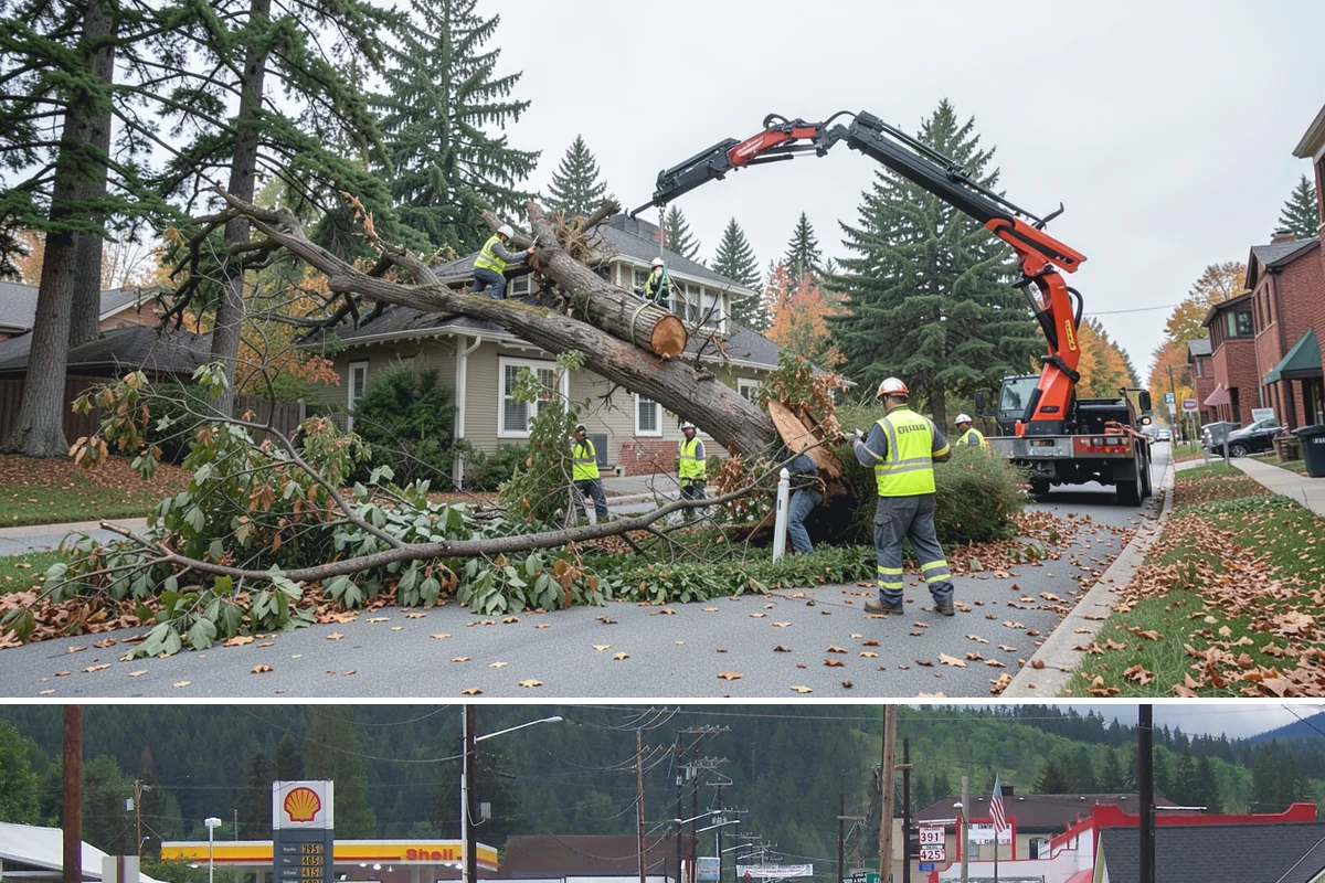 Fleet Maintenance in Granite Falls, Snohomish County, WA - Snow and storm equipment gets priority servicing ahead of winter, while mowers and sweepers are prepped in spring.