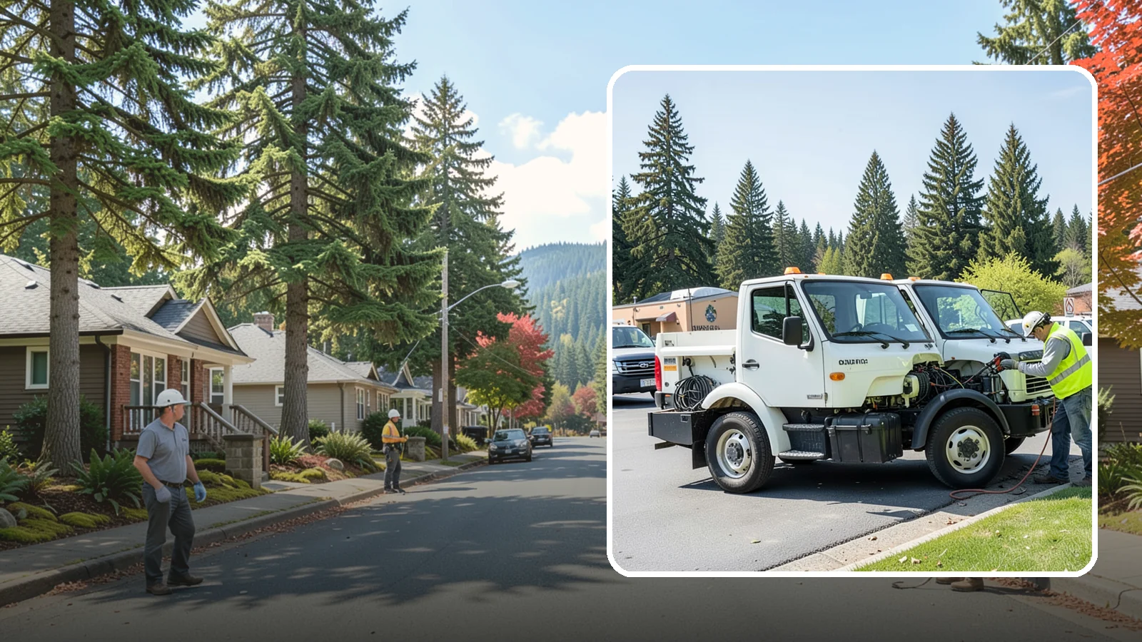Fleet Maintenance in Hunts Point, King County, WA - Scheduled and repair maintenance for municipal vehicle and equipment fleets.