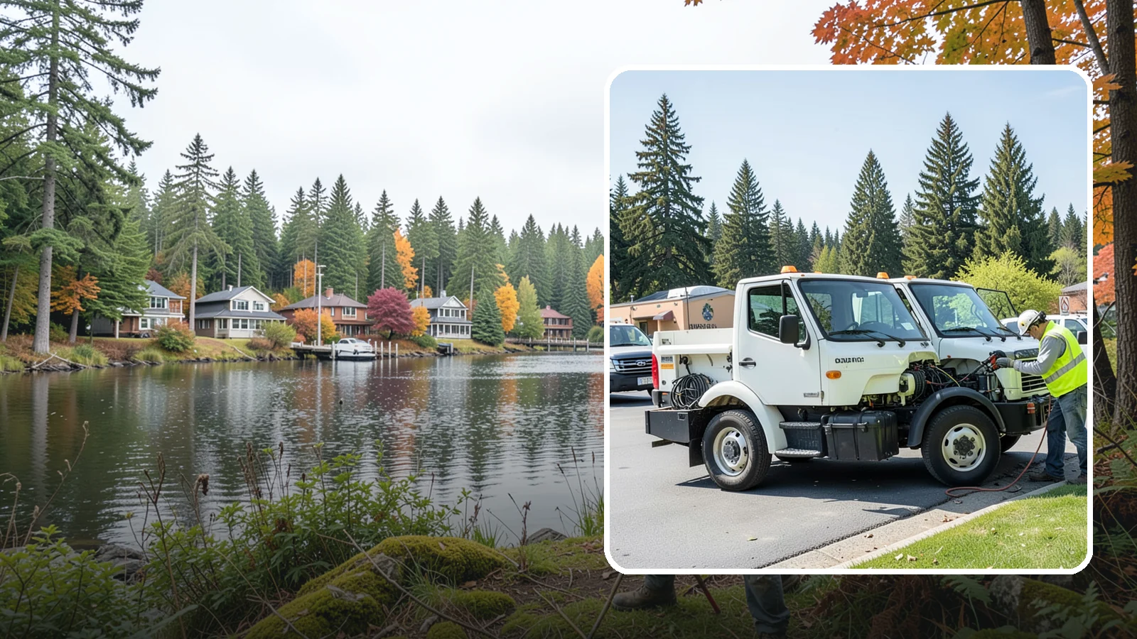 Fleet Maintenance in La Conner, Skagit County, WA - Scheduled and repair maintenance for municipal vehicle and equipment fleets.