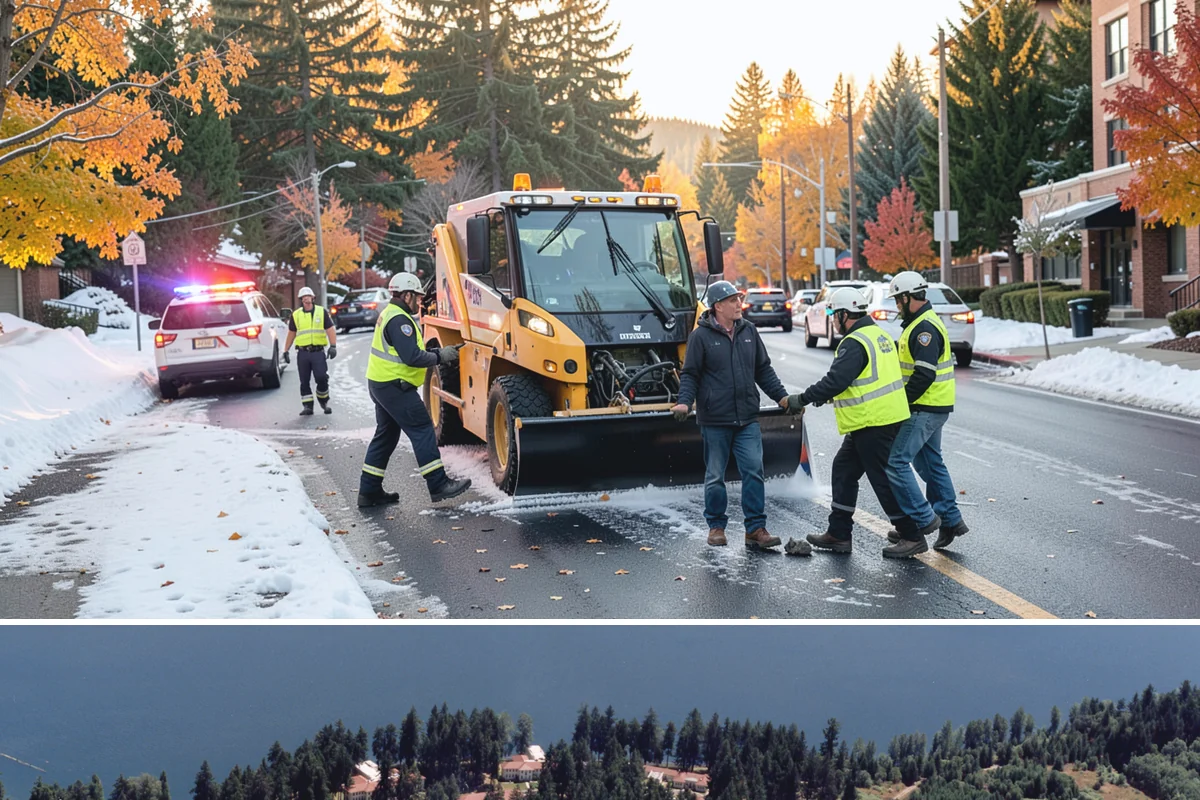 Fleet Maintenance in Lakewood, Pierce County, WA - Snow and storm equipment gets priority servicing ahead of winter, while mowers and sweepers are prepped in spring.