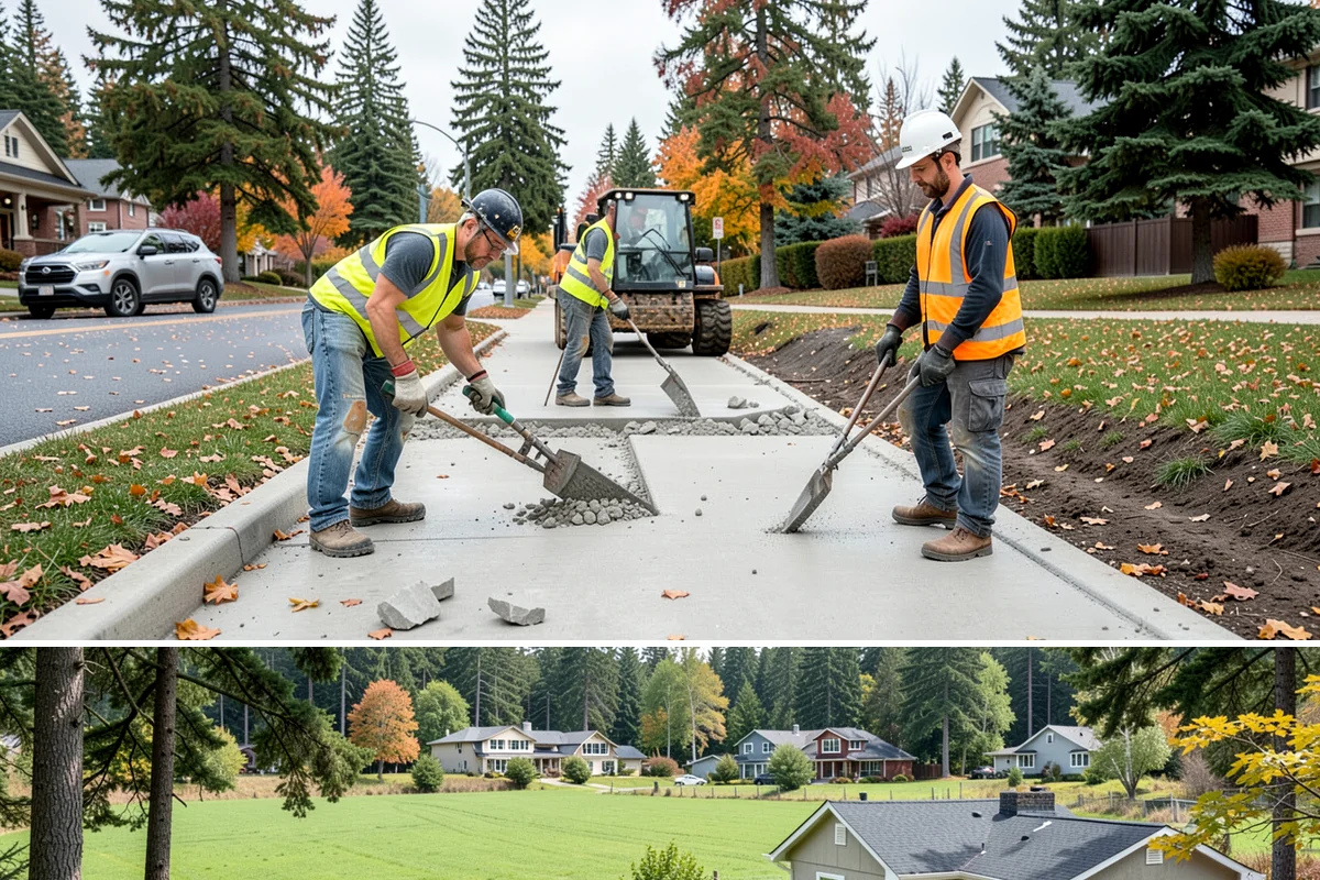 Fleet Maintenance in Lyman, Skagit County, WA - Snow and storm equipment gets priority servicing ahead of winter, while mowers and sweepers are prepped in spring.