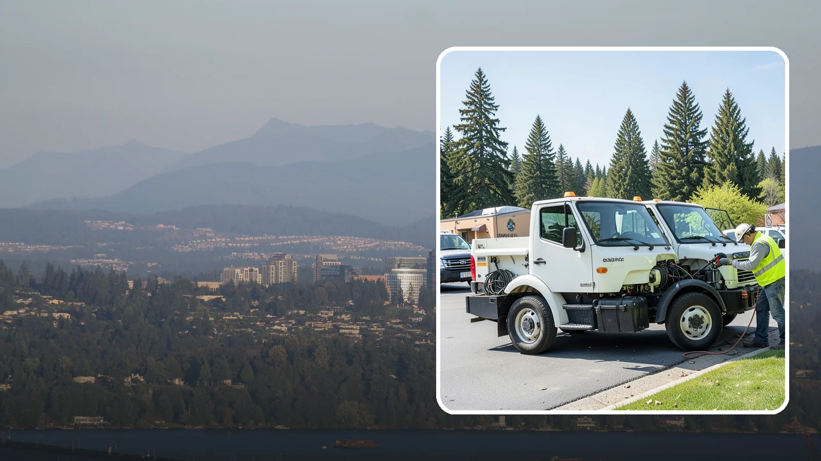 Fleet Maintenance in Medina, King County, WA - Scheduled and repair maintenance for municipal vehicle and equipment fleets.