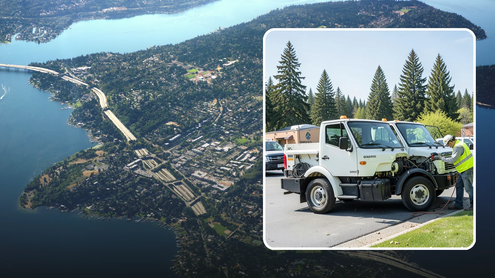 Fleet Maintenance in Mercer Island, King County, WA - Scheduled and repair maintenance for municipal vehicle and equipment fleets.