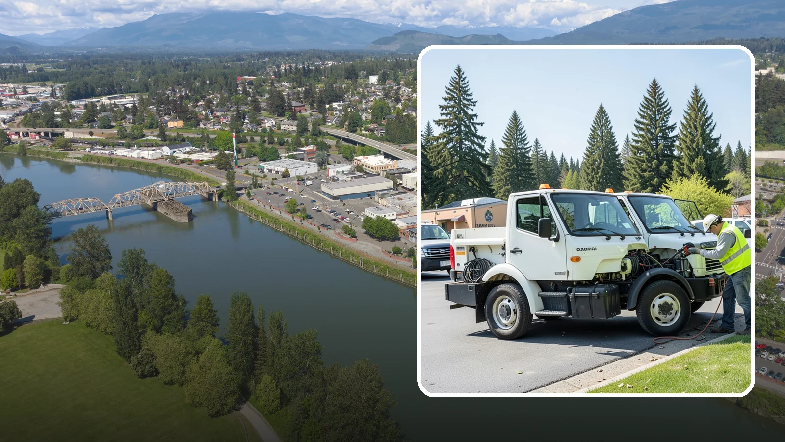 Fleet Maintenance in Mount Vernon, Skagit County, WA - Scheduled and repair maintenance for municipal vehicle and equipment fleets.