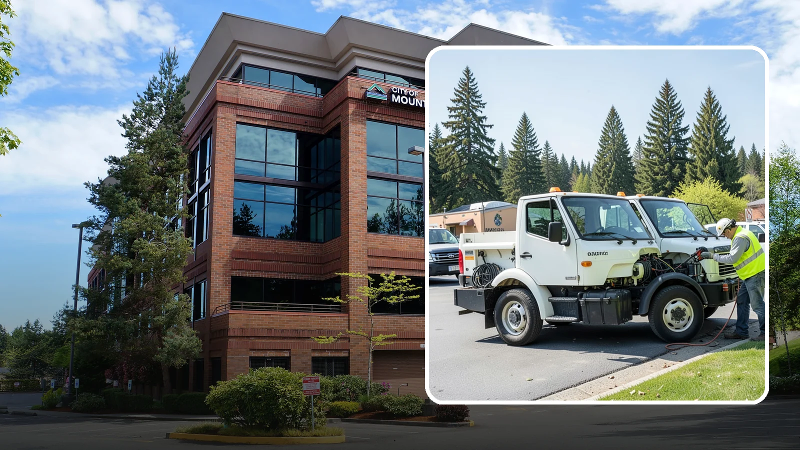 Fleet Maintenance in Mountlake Terrace, Snohomish County, WA - Scheduled and repair maintenance for municipal vehicle and equipment fleets.