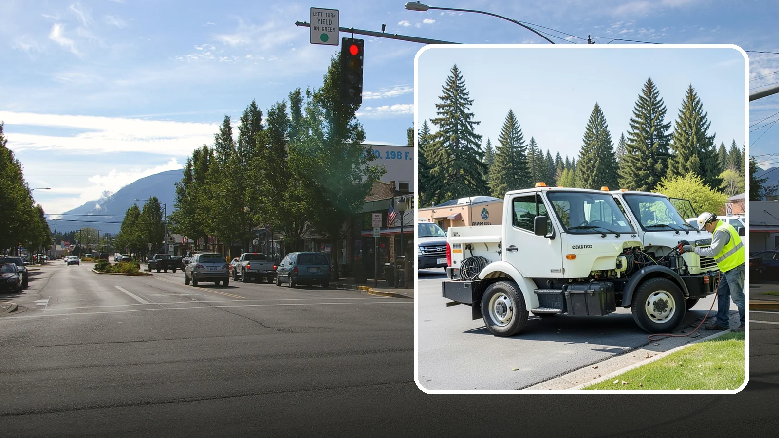Fleet Maintenance in North Bend, King County, WA - Scheduled and repair maintenance for municipal vehicle and equipment fleets.