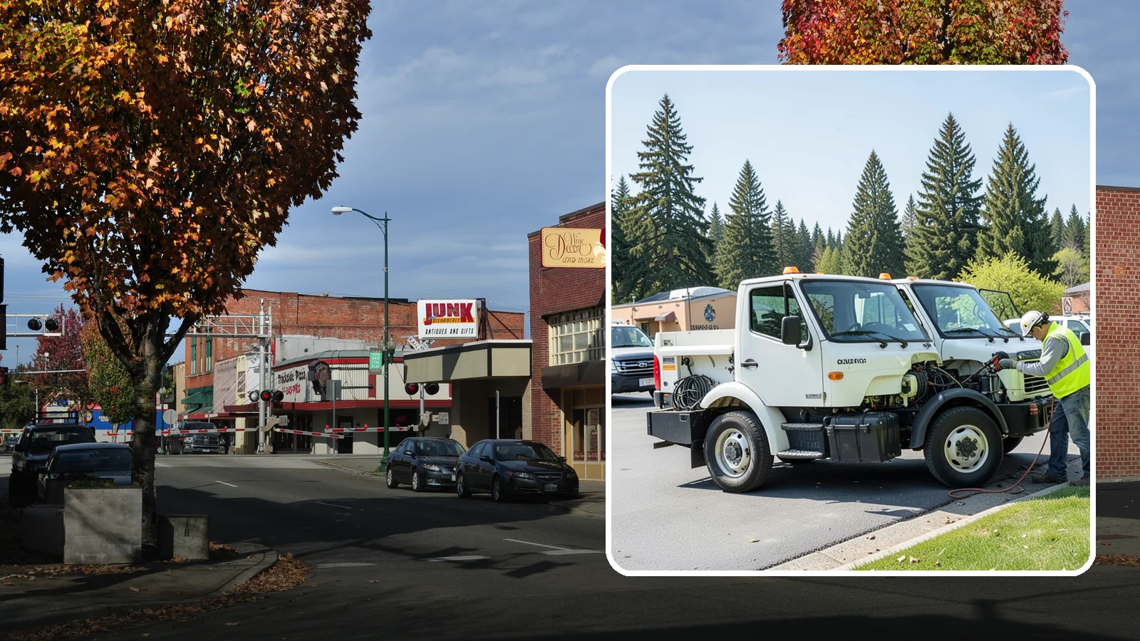 Fleet Maintenance in Puyallup, Pierce County, WA - Scheduled and repair maintenance for municipal vehicle and equipment fleets.
