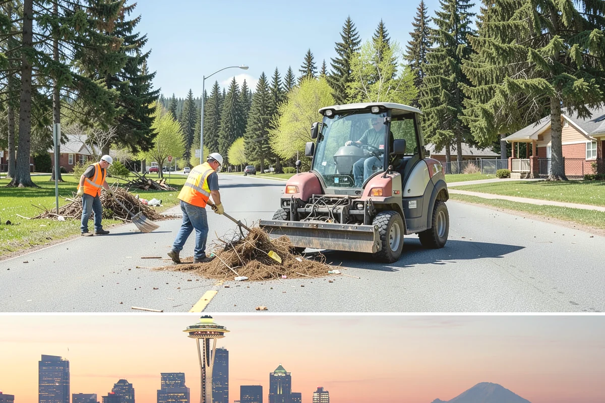 Fleet Maintenance in Seattle, King County, WA - Snow and storm equipment gets priority servicing ahead of winter, while mowers and sweepers are prepped in spring.