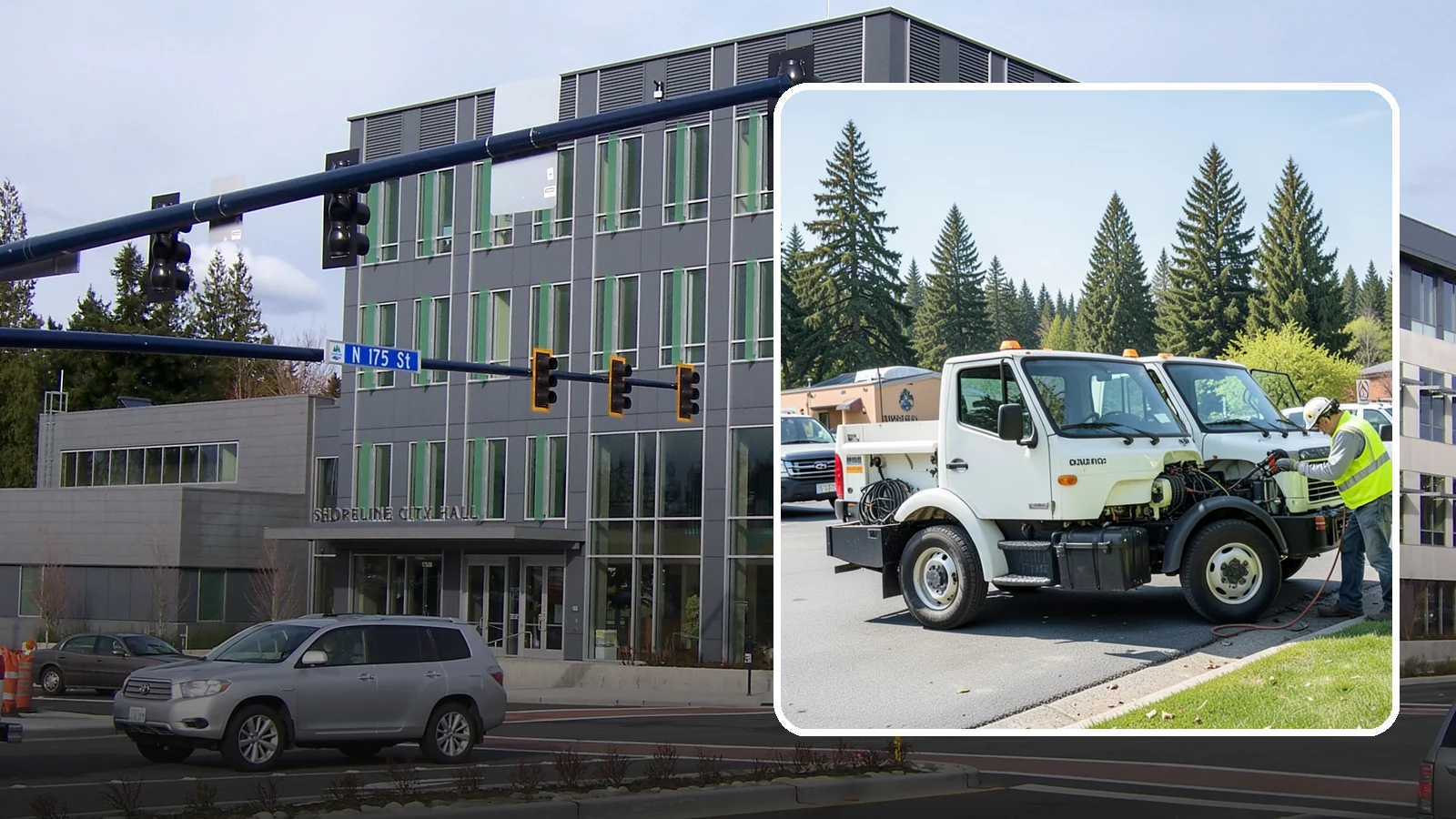 Fleet Maintenance in Shoreline, King County, WA - Scheduled and repair maintenance for municipal vehicle and equipment fleets.