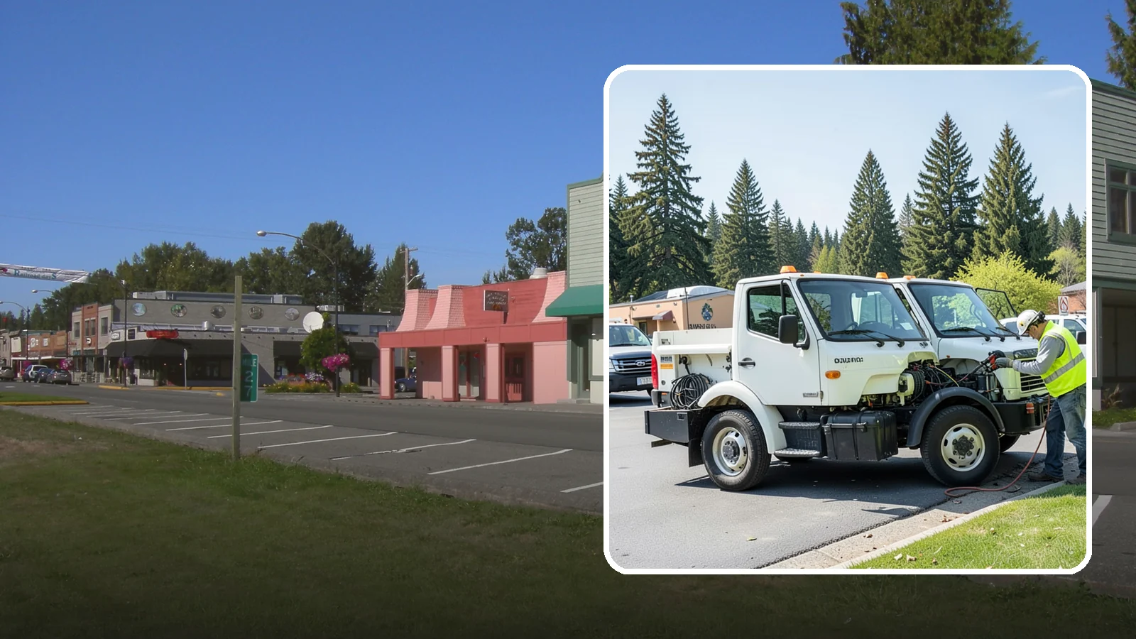 Fleet Maintenance in Snoqualmie, King County, WA - Scheduled and repair maintenance for municipal vehicle and equipment fleets.