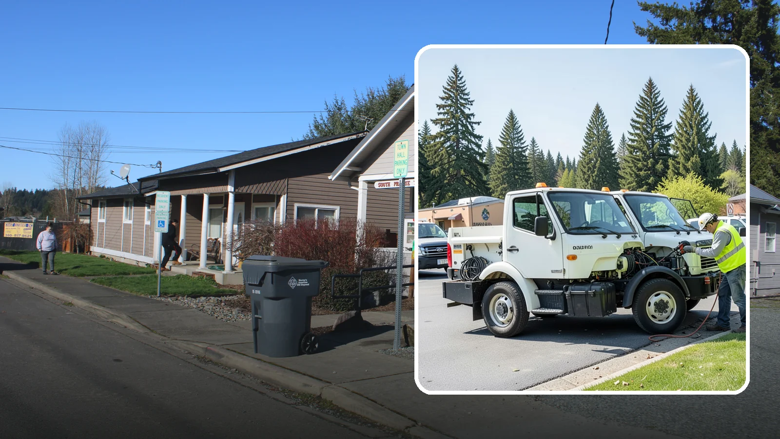Fleet Maintenance in South Prairie, Pierce County, WA - Scheduled and repair maintenance for municipal vehicle and equipment fleets.