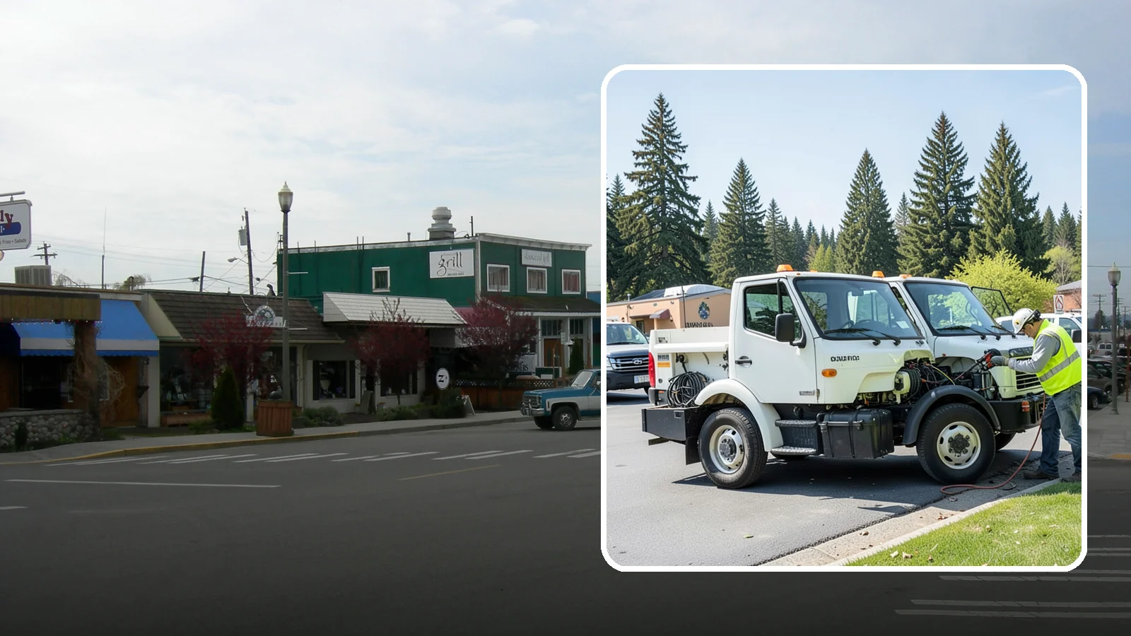Fleet Maintenance in Stanwood, Snohomish County, WA - Scheduled and repair maintenance for municipal vehicle and equipment fleets.