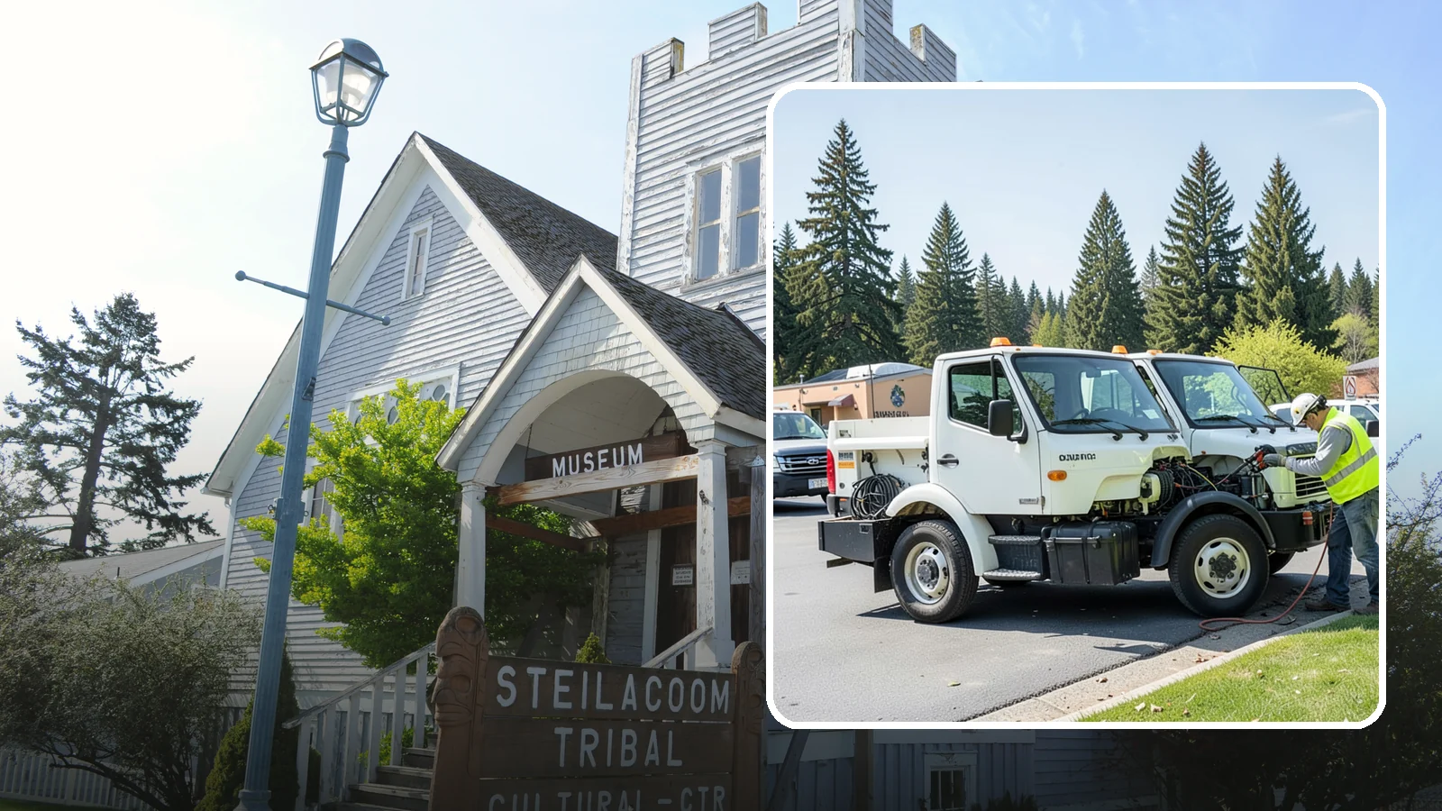 Fleet Maintenance in Steilacoom, Pierce County, WA - Scheduled and repair maintenance for municipal vehicle and equipment fleets.