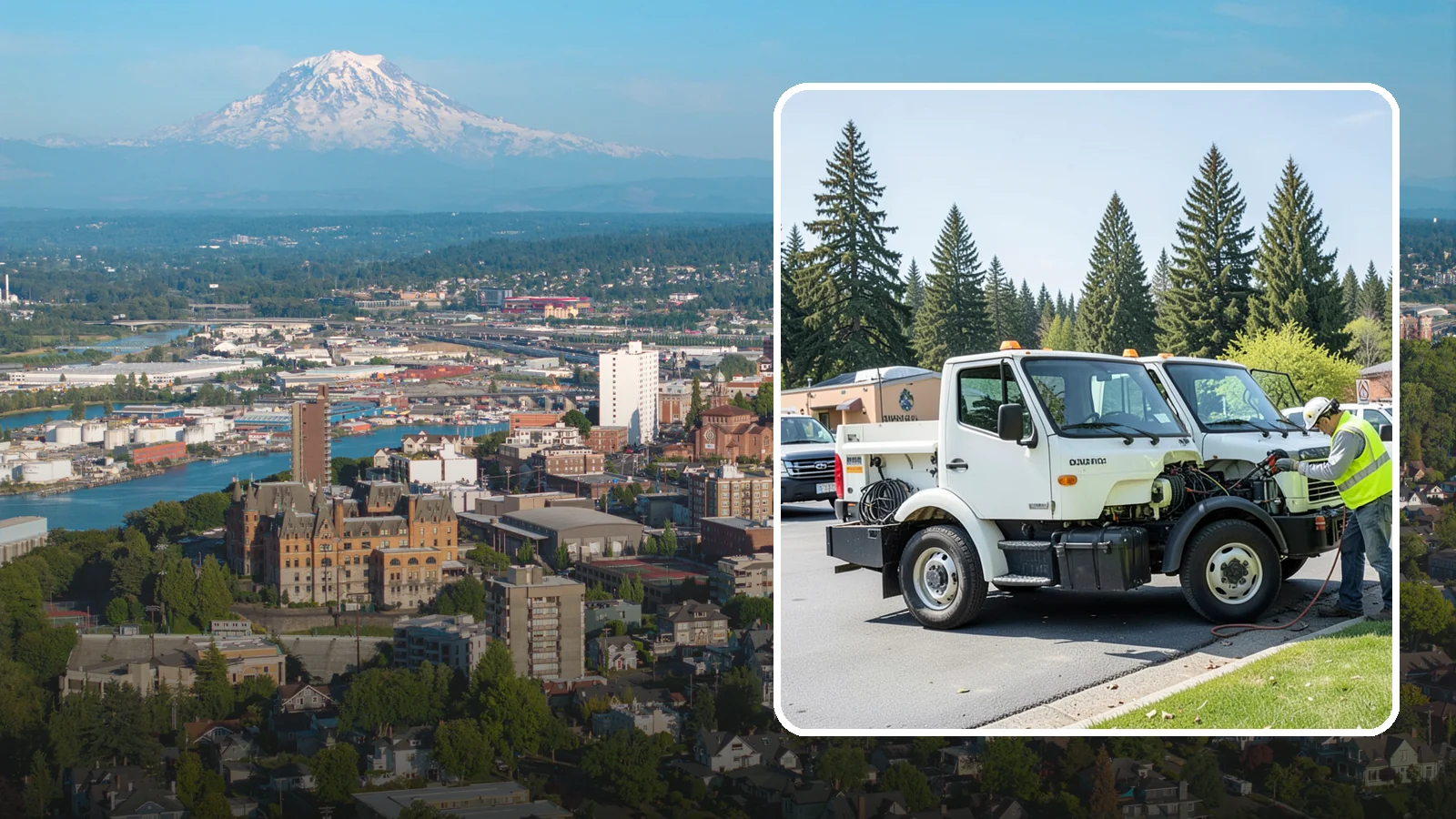 Fleet Maintenance in Tacoma, Pierce County, WA - Scheduled and repair maintenance for municipal vehicle and equipment fleets.