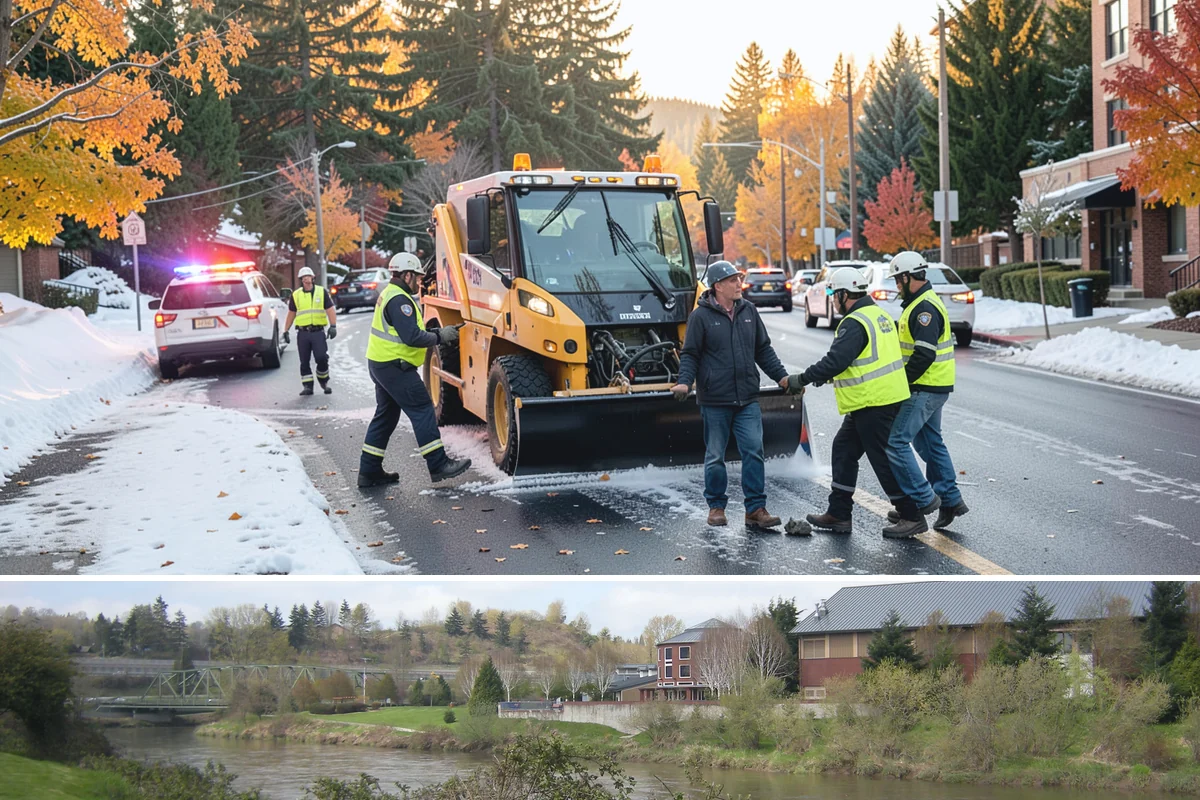 Fleet Maintenance in Tukwila, King County, WA - Snow and storm equipment gets priority servicing ahead of winter, while mowers and sweepers are prepped in spring.