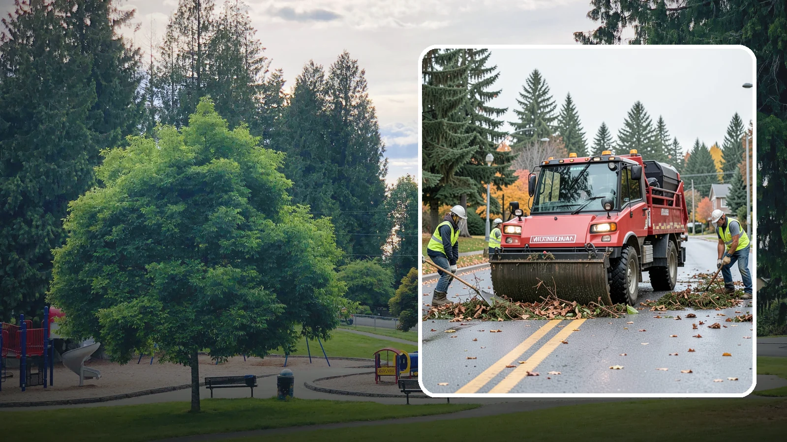 Flood Cleanup in Bonney Lake, Pierce County, WA - Post-flood debris removal and site cleanup that returns inundated public property to safe, usable condition.