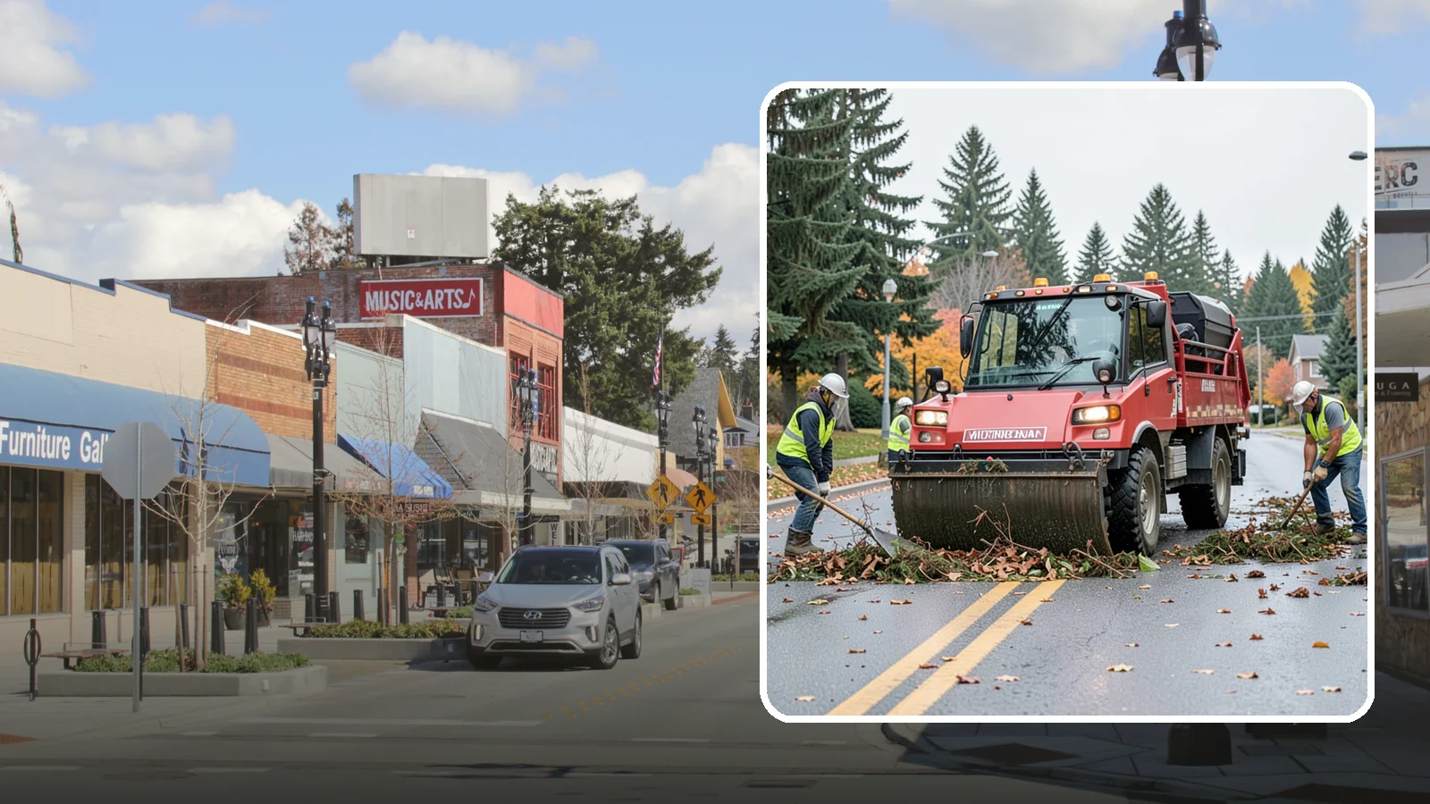 Flood Cleanup in Bothell, King County, WA - Post-flood debris removal and site cleanup that returns inundated public property to safe, usable condition.