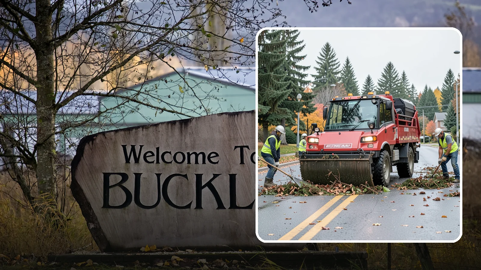 Flood Cleanup in Buckley, Pierce County, WA - Post-flood debris removal and site cleanup that returns inundated public property to safe, usable condition.