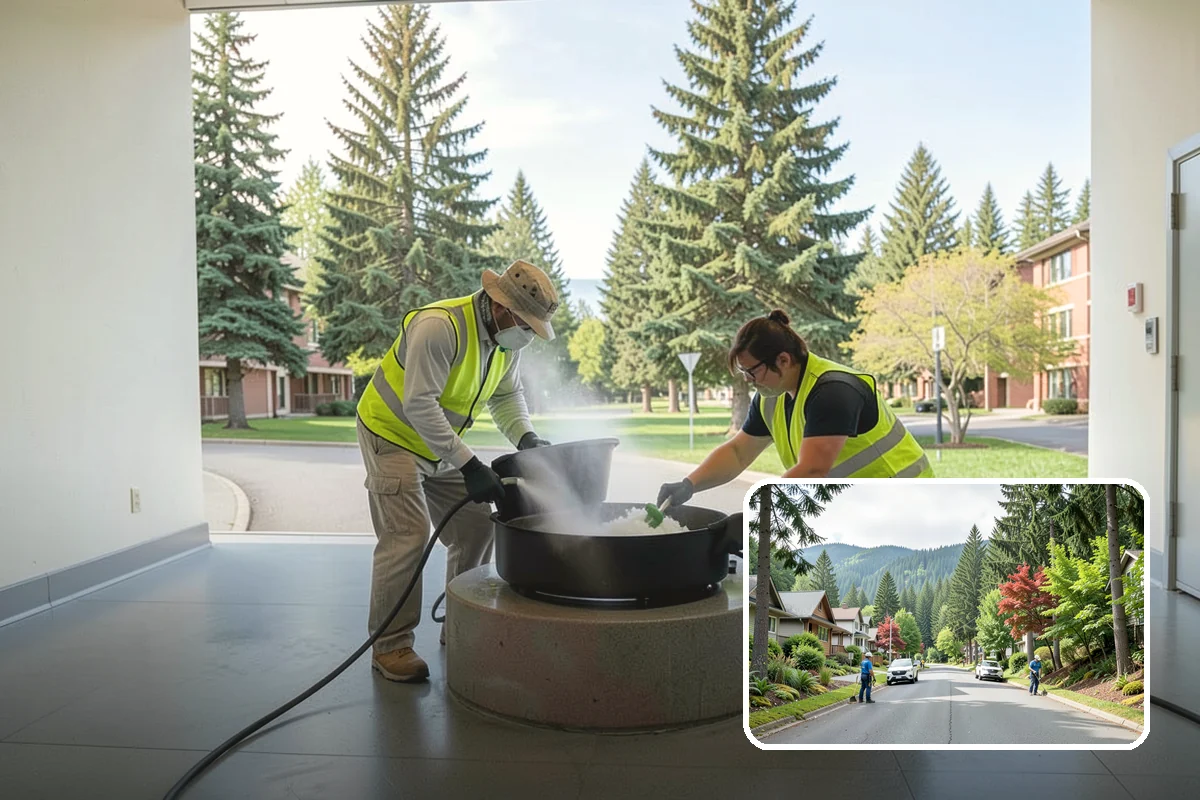 Flood Cleanup in Darrington, Snohomish County, WA - Restores flooded public sites to safe, reopenable condition