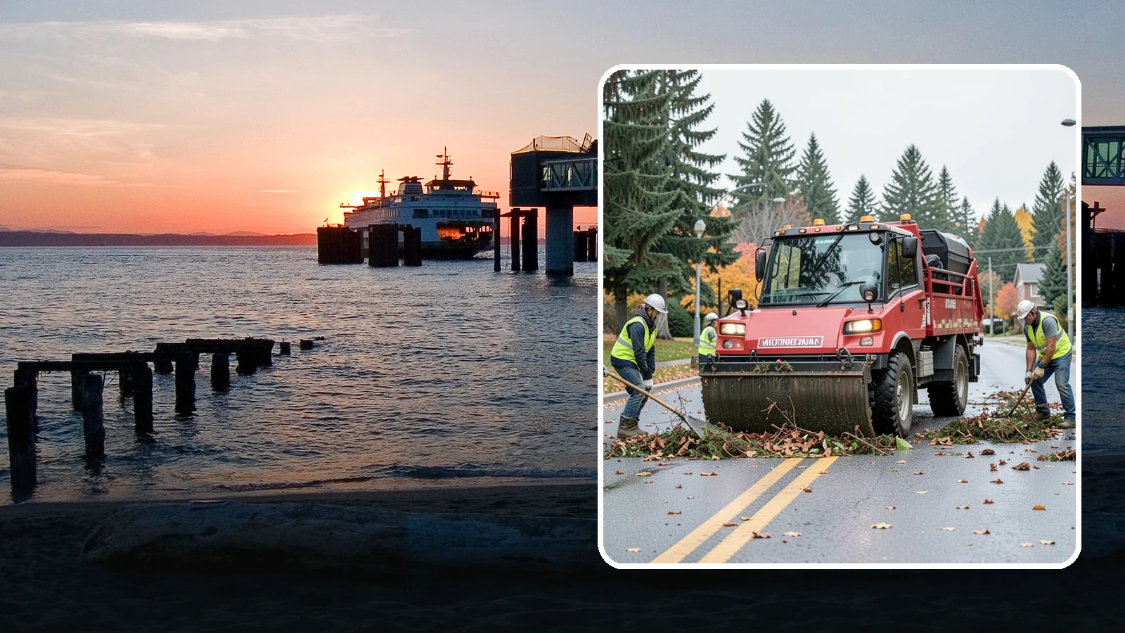 Flood Cleanup in Edmonds, Snohomish County, WA - Post-flood debris removal and site cleanup that returns inundated public property to safe, usable condition.