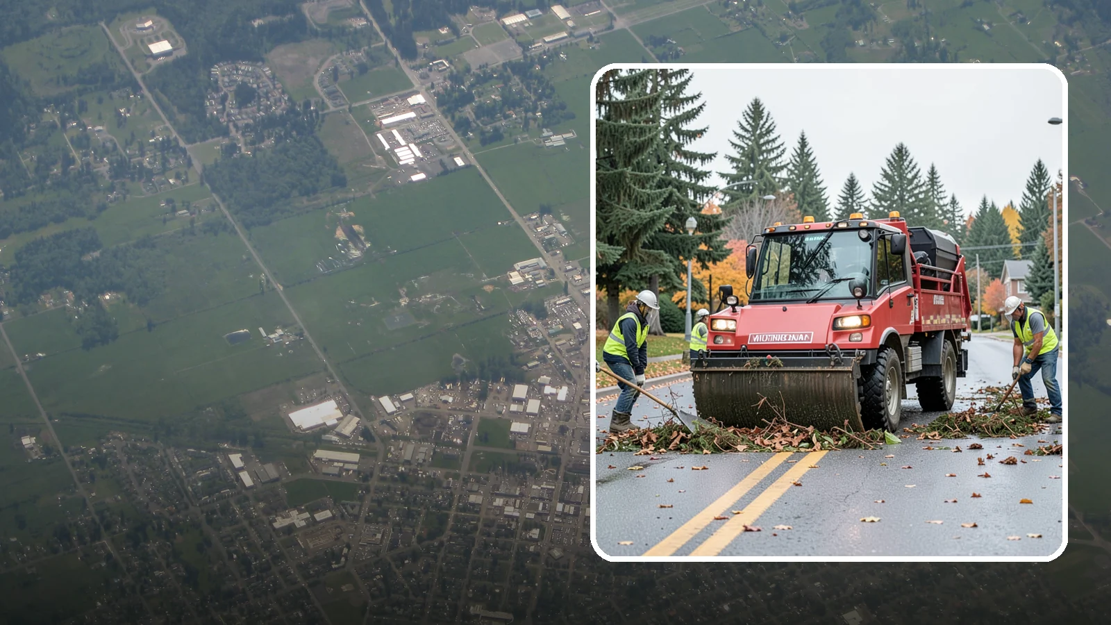 Flood Cleanup in Enumclaw, King County, WA - Post-flood debris removal and site cleanup that returns inundated public property to safe, usable condition.