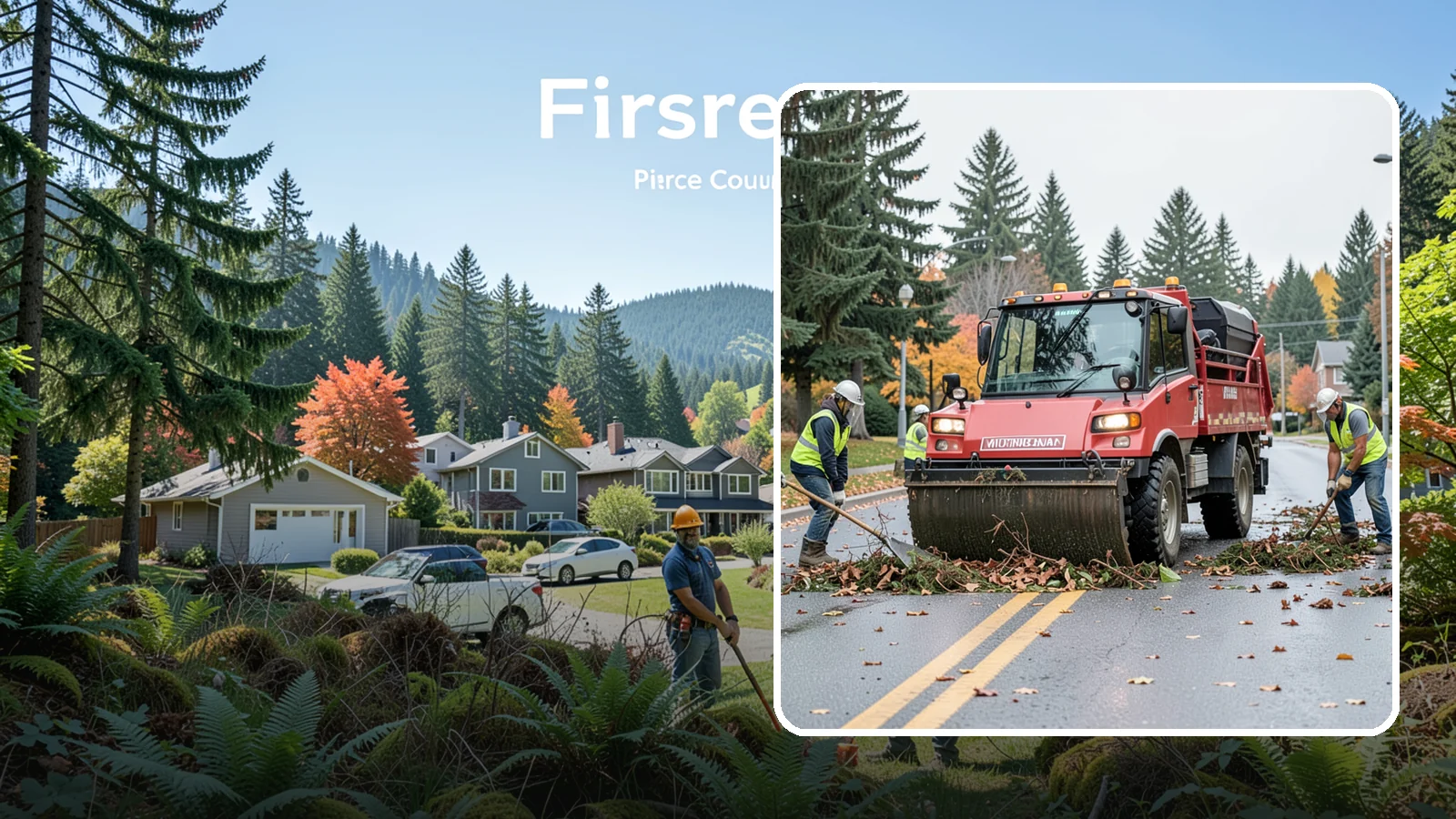 Flood Cleanup in Fircrest, Pierce County, WA - Post-flood debris removal and site cleanup that returns inundated public property to safe, usable condition.