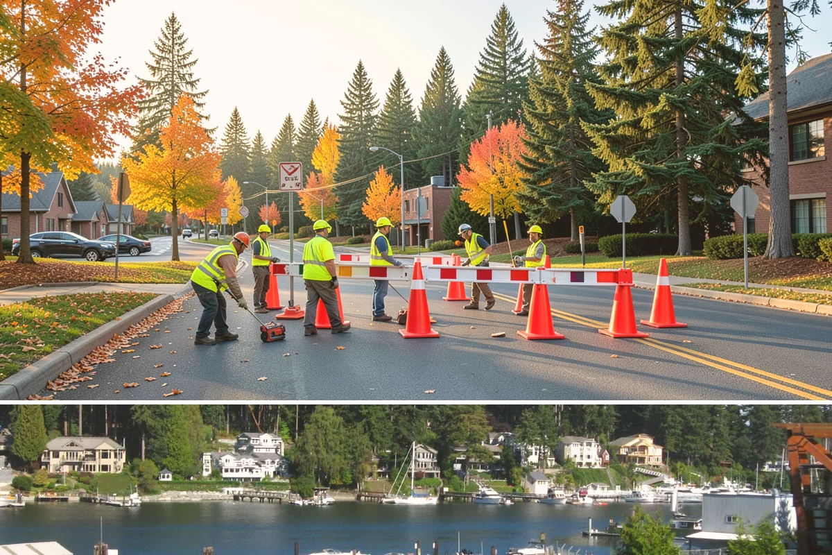 Flood Cleanup in Gig Harbor, Pierce County, WA - Flood response demand concentrates from November through February when saturated ground and heavy rain drive river and urban...