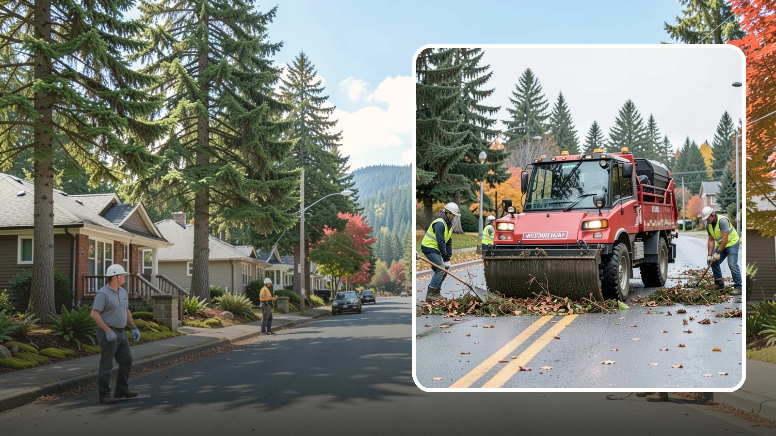 Flood Cleanup in Hunts Point, King County, WA - Post-flood debris removal and site cleanup that returns inundated public property to safe, usable condition.