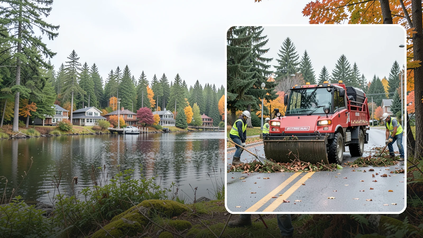 Flood Cleanup in La Conner, Skagit County, WA - Post-flood debris removal and site cleanup that returns inundated public property to safe, usable condition.