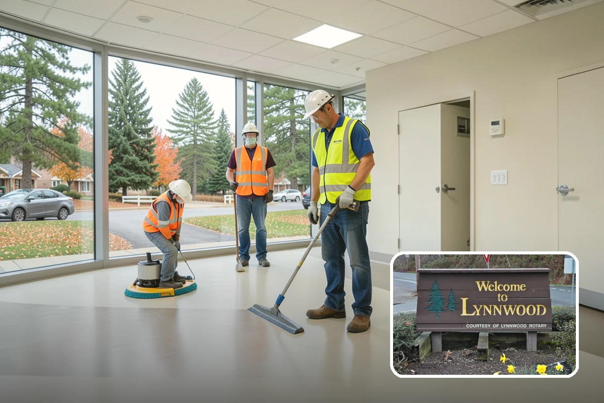 Flood Cleanup in Lynnwood, Snohomish County, WA - Restores flooded public sites to safe, reopenable condition