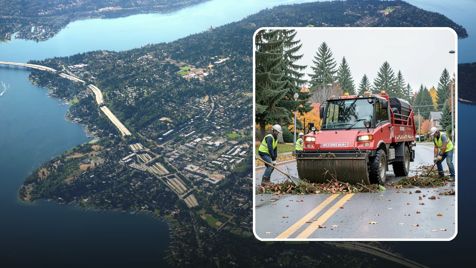 Flood Cleanup in Mercer Island, King County, WA - Post-flood debris removal and site cleanup that returns inundated public property to safe, usable condition.