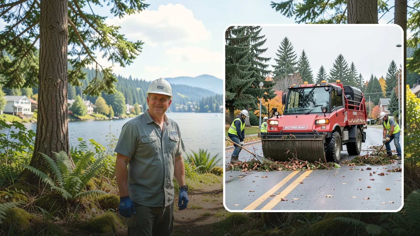 Flood Cleanup in Milton, King County, WA - Post-flood debris removal and site cleanup that returns inundated public property to safe, usable condition.