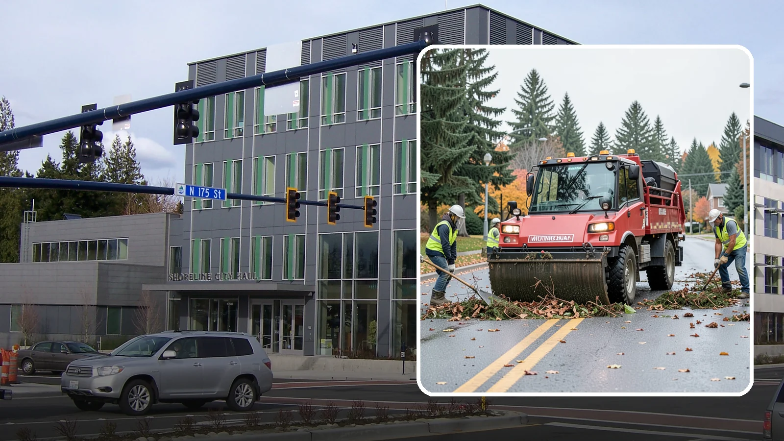 Flood Cleanup in Shoreline, King County, WA - Post-flood debris removal and site cleanup that returns inundated public property to safe, usable condition.