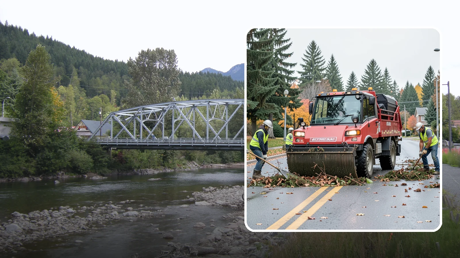 Flood Cleanup in Skykomish, King County, WA - Post-flood debris removal and site cleanup that returns inundated public property to safe, usable condition.