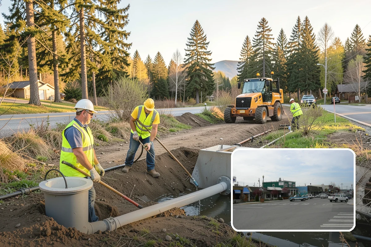 Flood Cleanup in Stanwood, Snohomish County, WA - Restores flooded public sites to safe, reopenable condition