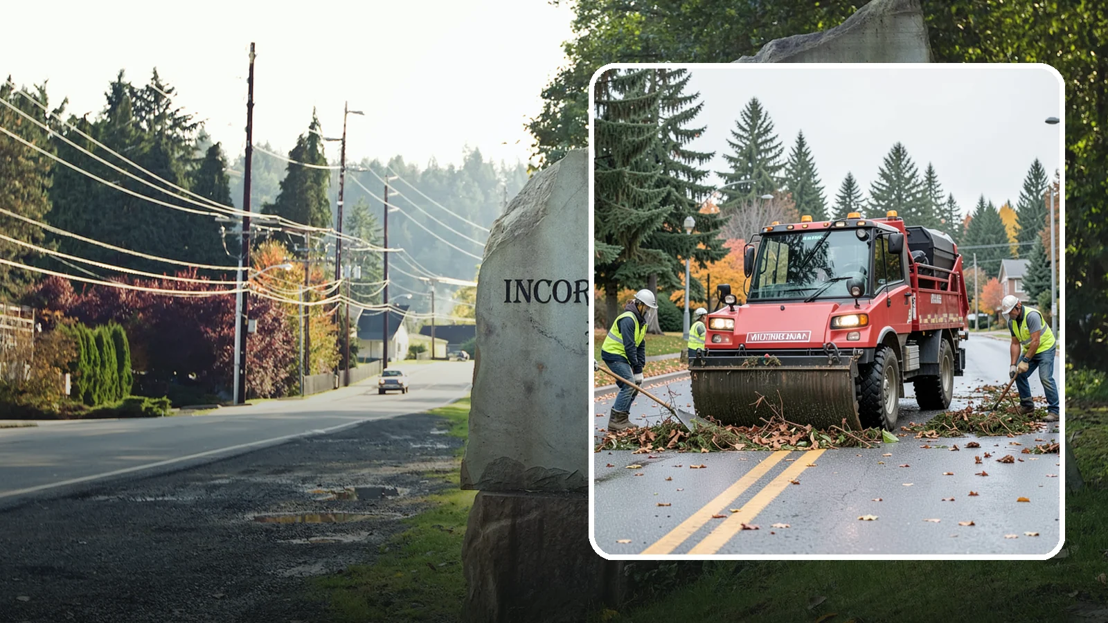 Flood Cleanup in Wilkeson, Pierce County, WA - Post-flood debris removal and site cleanup that returns inundated public property to safe, usable condition.