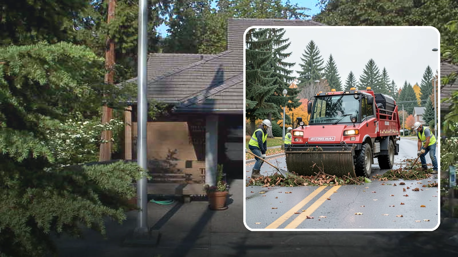 Flood Cleanup in Yarrow Point, King County, WA - Post-flood debris removal and site cleanup that returns inundated public property to safe, usable condition.