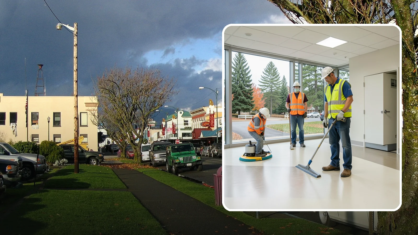 Floor Care & Refinishing in Arlington, Snohomish County, WA - Restore and protect hard and resilient floors in public buildings with professional stripping, refinishing, and care.