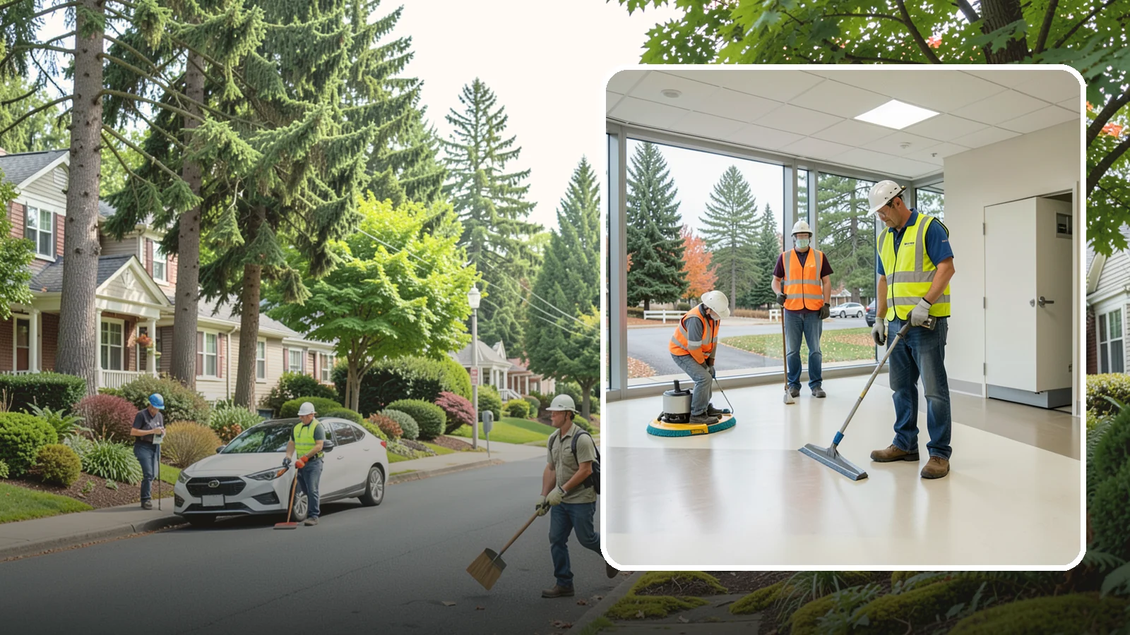 Floor Care & Refinishing in Beaux Arts Village, King County, WA - Restore and protect hard and resilient floors in public buildings with professional stripping, refinishing, and care.