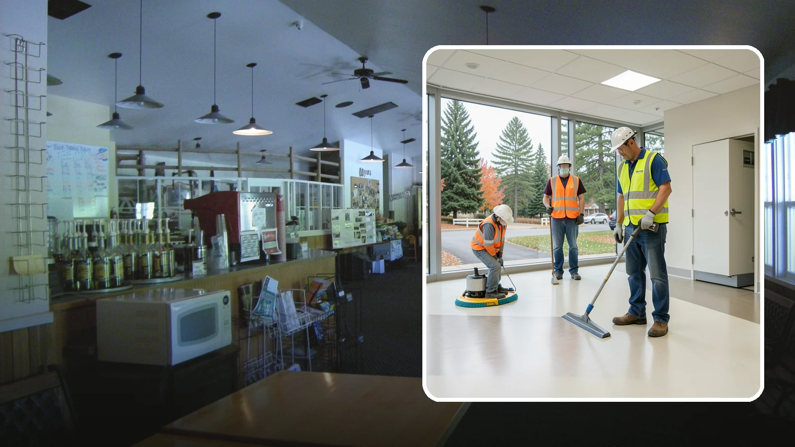 Floor Care & Refinishing in Black Diamond, King County, WA - Restore and protect hard and resilient floors in public buildings with professional stripping, refinishing, and care.
