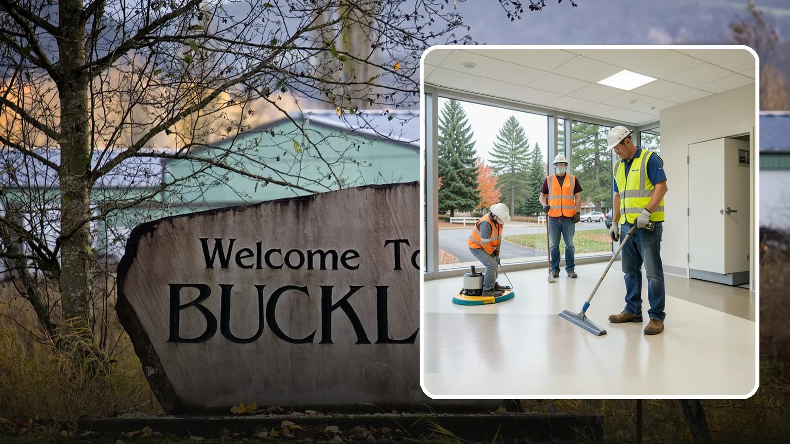 Floor Care & Refinishing in Buckley, Pierce County, WA - Restore and protect hard and resilient floors in public buildings with professional stripping, refinishing, and care.