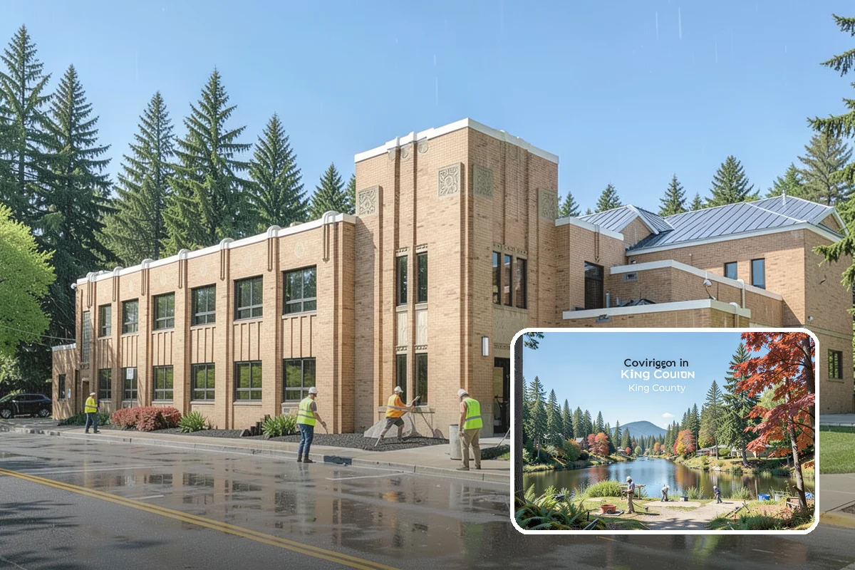 Floor Care & Refinishing in Covington, King County, WA - Restores appearance and extends the life of institutional floors
