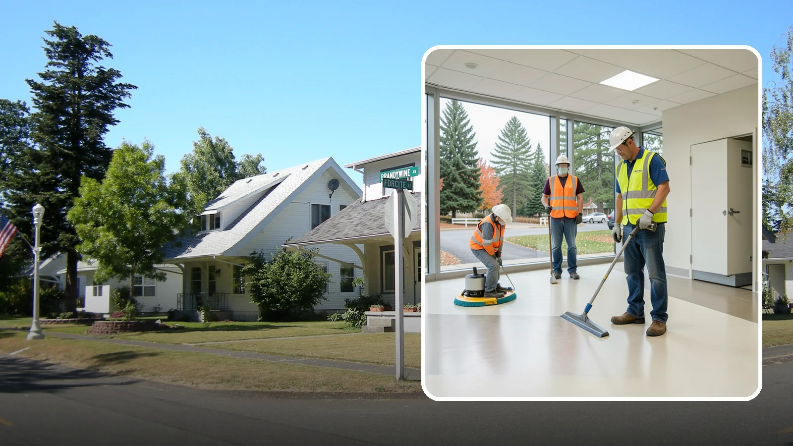 Floor Care & Refinishing in DuPont, Pierce County, WA - Restore and protect hard and resilient floors in public buildings with professional stripping, refinishing, and care.