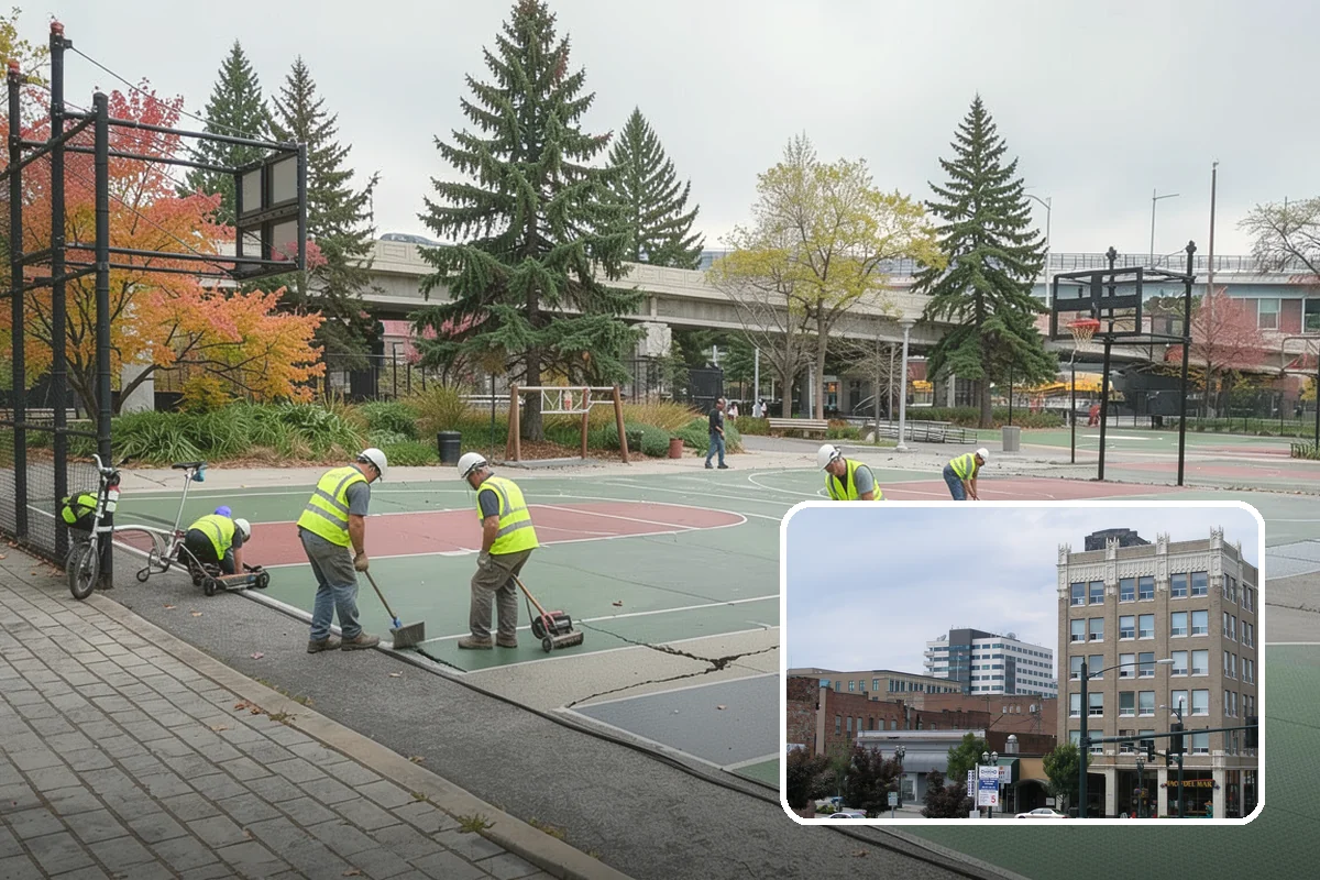 Floor Care & Refinishing in Everett, Snohomish County, WA - Restores appearance and extends the life of institutional floors