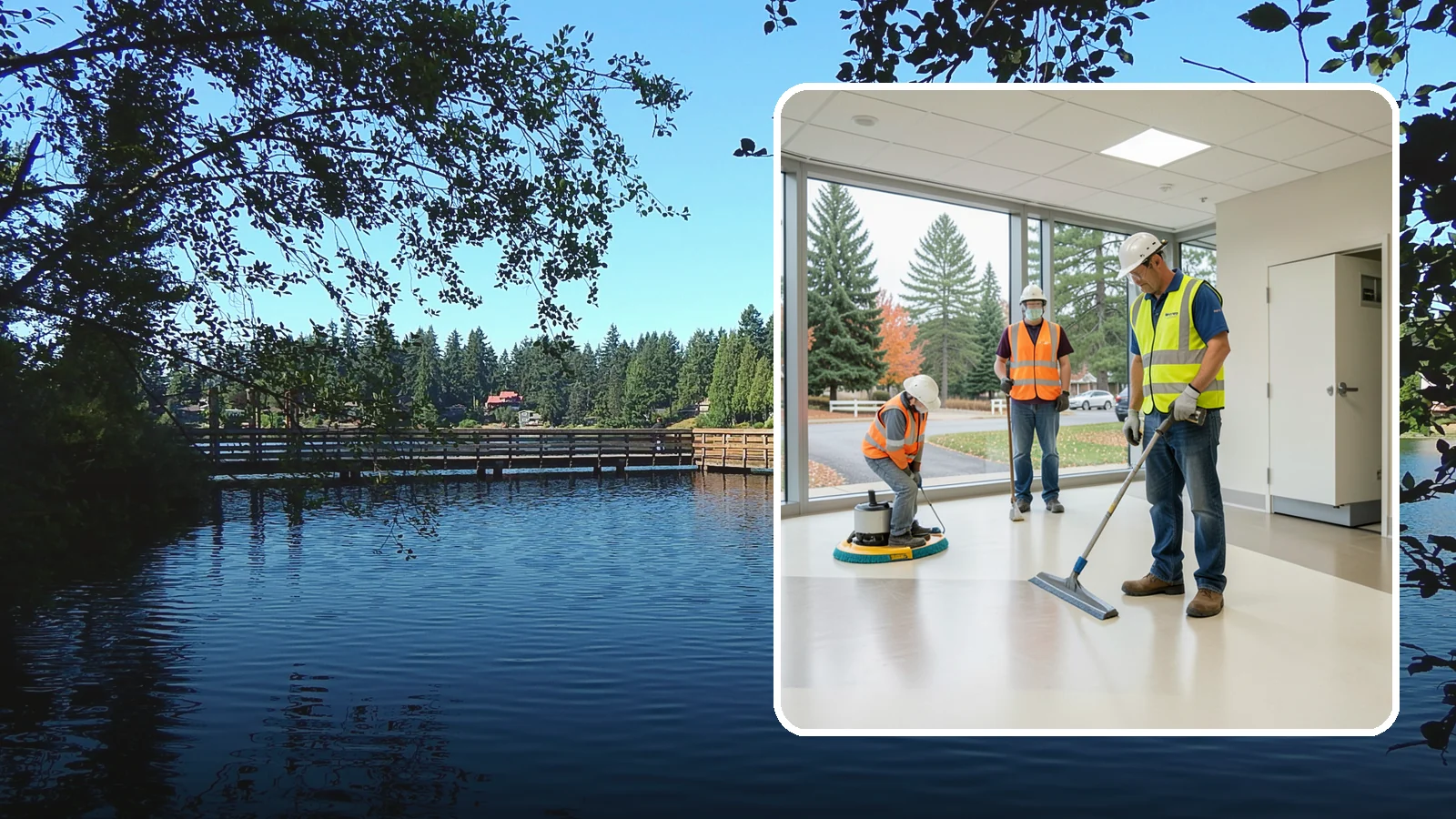 Floor Care & Refinishing in Federal Way, King County, WA - Restore and protect hard and resilient floors in public buildings with professional stripping, refinishing, and care.